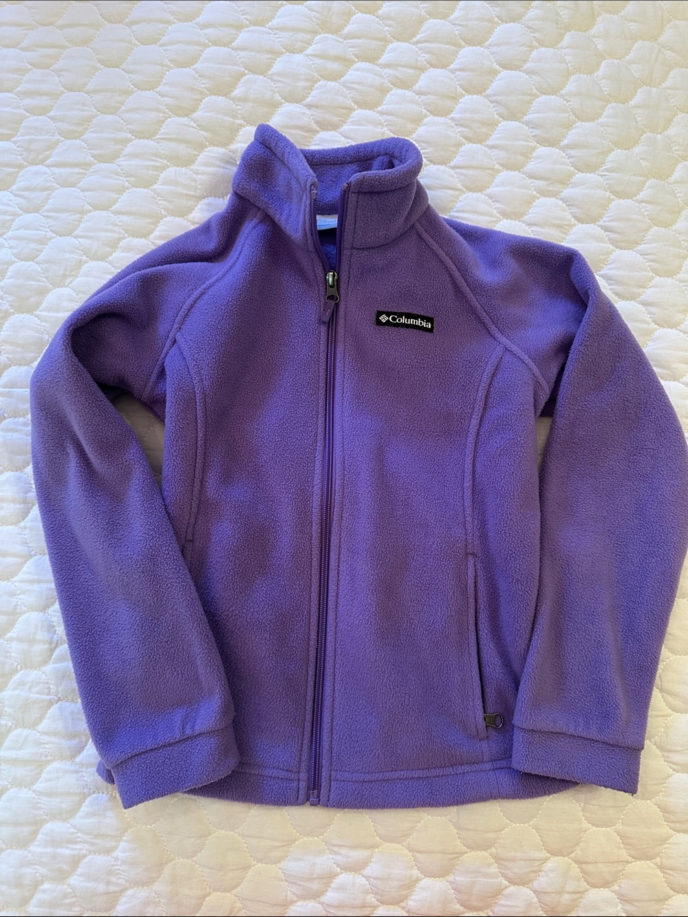 Columbia Purple Kids Fleece Jacket
